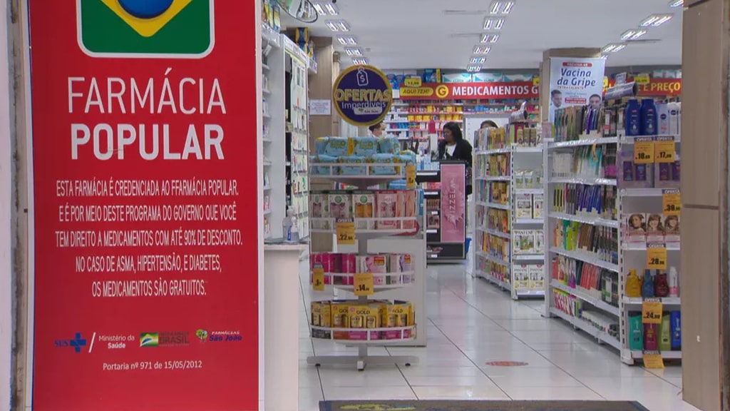 Farmácia Popular do Brasil vendeu R$ 2B em medicamentos sem lastro em estoque